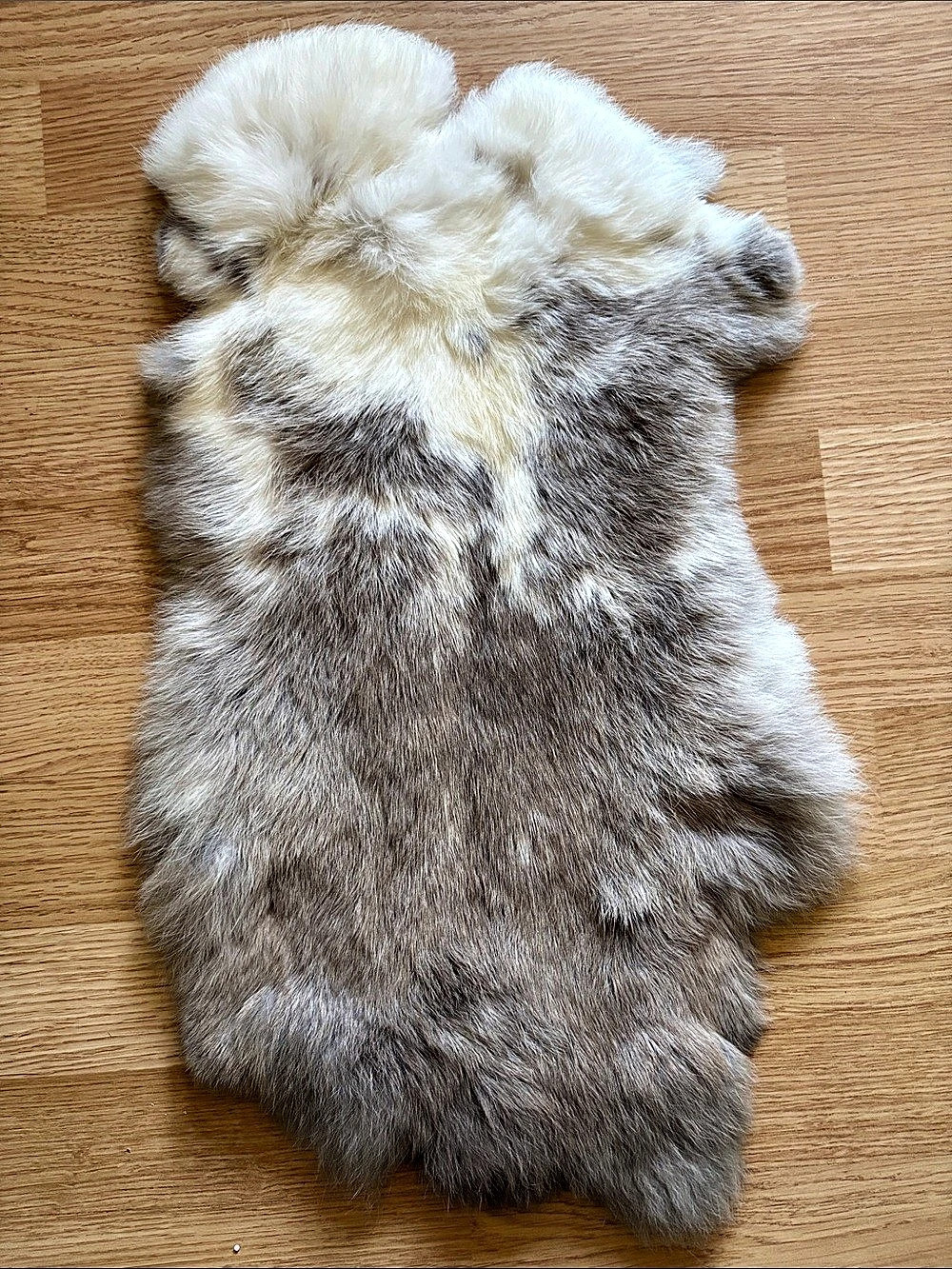 C0027 rabbit fur pelt crafts supply